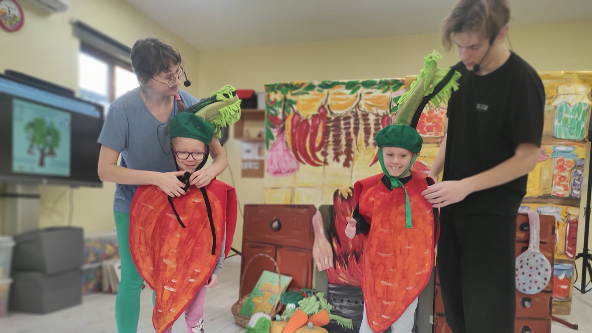 Teatr Magmowcy „Jesienna przygoda w kuchni”.